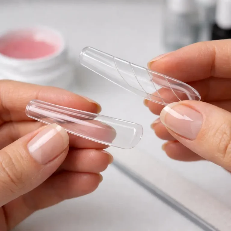 Sandwich dual forms beginner tutorial showing step-by-step application technique for clean professional results