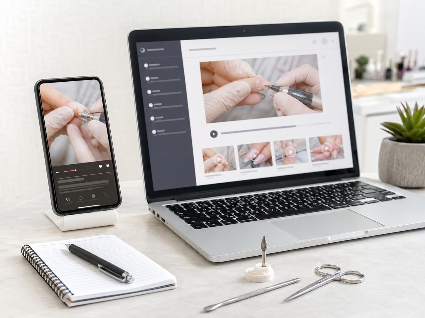 Online Russian Manicure course vs free tutorials comparison